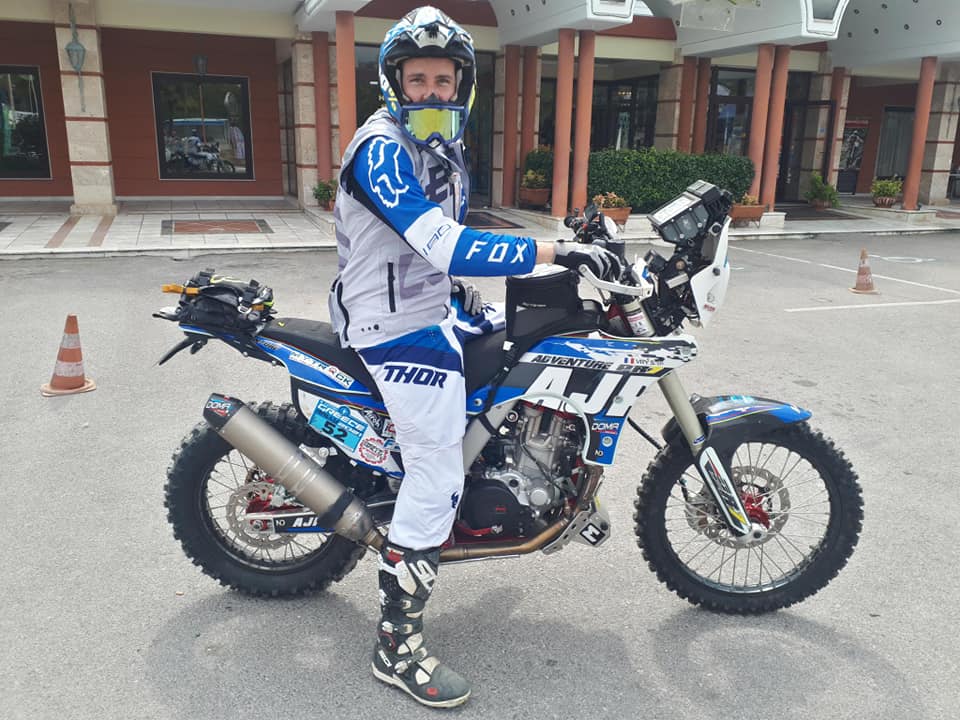 Sébastien Vry en rallye raid